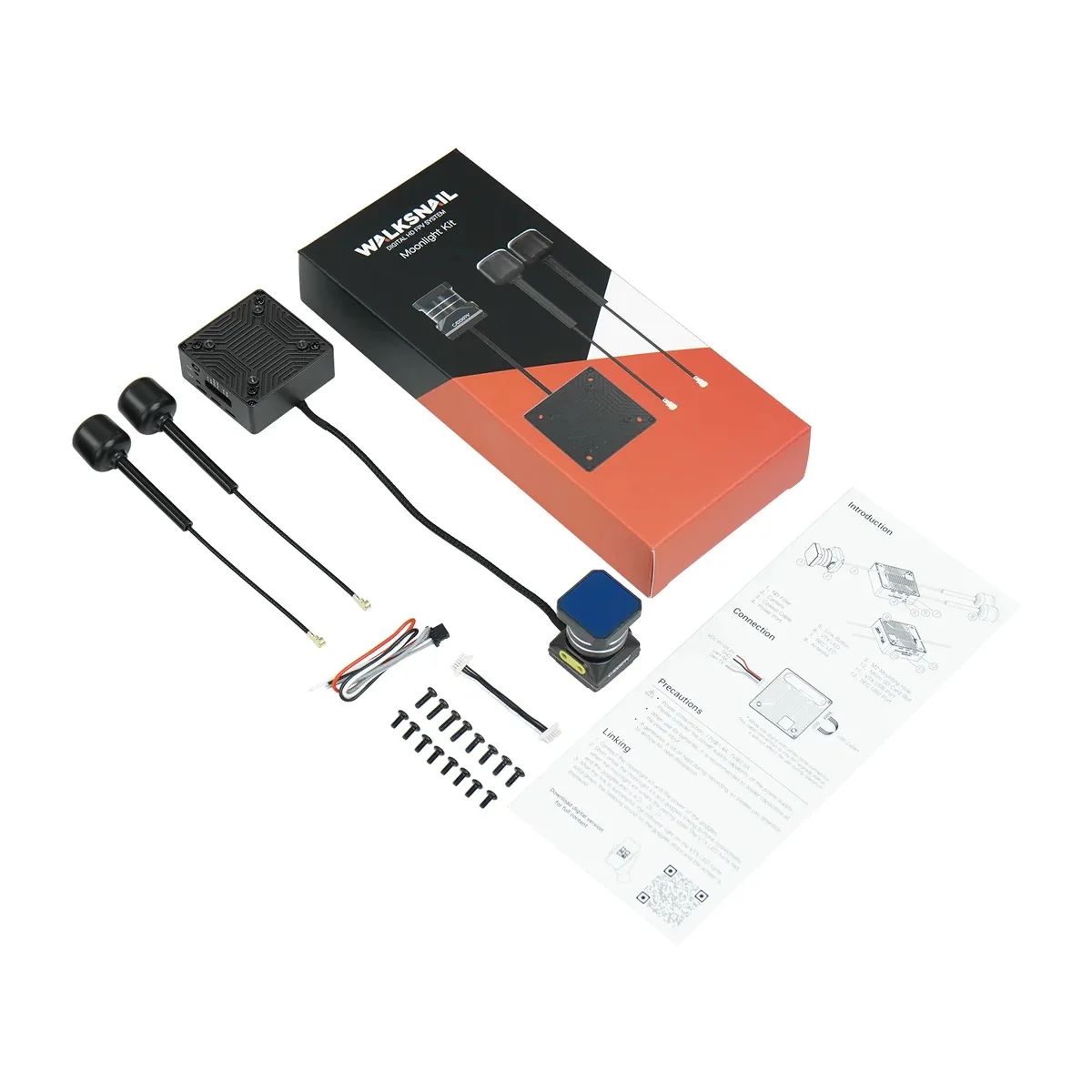 Walksnail Avatar Moonlight Kit 4K HD Kamera CADDXFPV ND16 ND32 Integrierte EIS-Unterstützung Gyroflow für RC FPV Freestyle Drohne