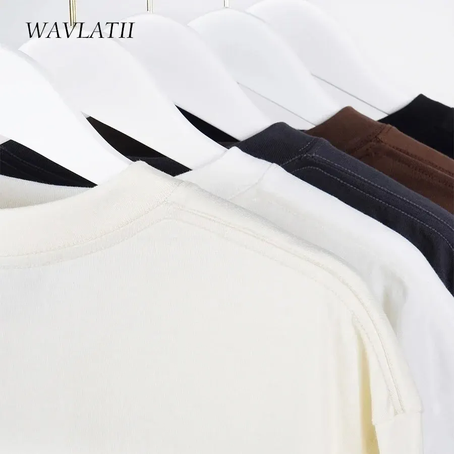 男性と女性のための半袖ラウンドネックTシャツ,無地,カジュアルでベーシック,ルーズ,オーバーサイズ,5半分の袖,綿100%,夏