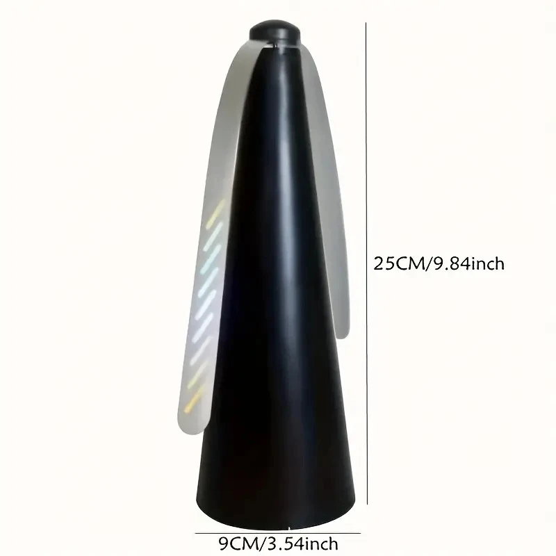 1pc Automatic Fly Catcher Fan with Mosquito Repellent, Outdoor Leaf Fly Repellent for Patio, Garden, and Yard