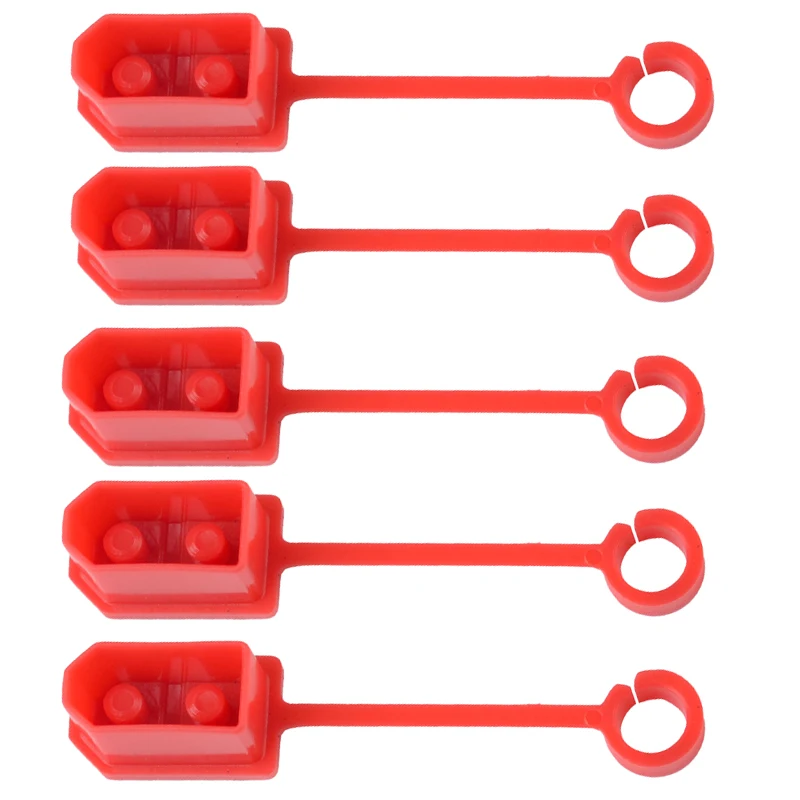 10PCS/lot Red Orange XT60 Plug Rubber Terminal Insulated Protective Cover Caps Case Odpowiednie do Rc Lipo Battery Dust-Proof Caps