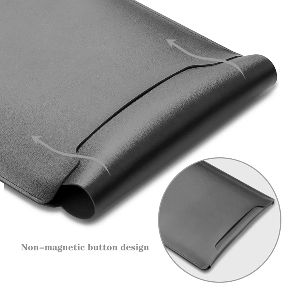Laptop Bag, 13/13.3/14/15/15.4/15.6/16 Inch, Notebook Computer Mouse Pad, Pu Leather Bladder Bag, Computer Bag Accessories