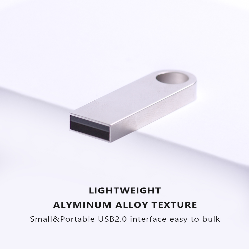 USB-Flash-Laufwerk, buntes Metall, 128 GB, 64 GB, 32 GB, 16 GB, 8 G, 4 GB, 128 m, kostenloser Schlüsselanhänger, Memory Stick, kreatives Geschäft