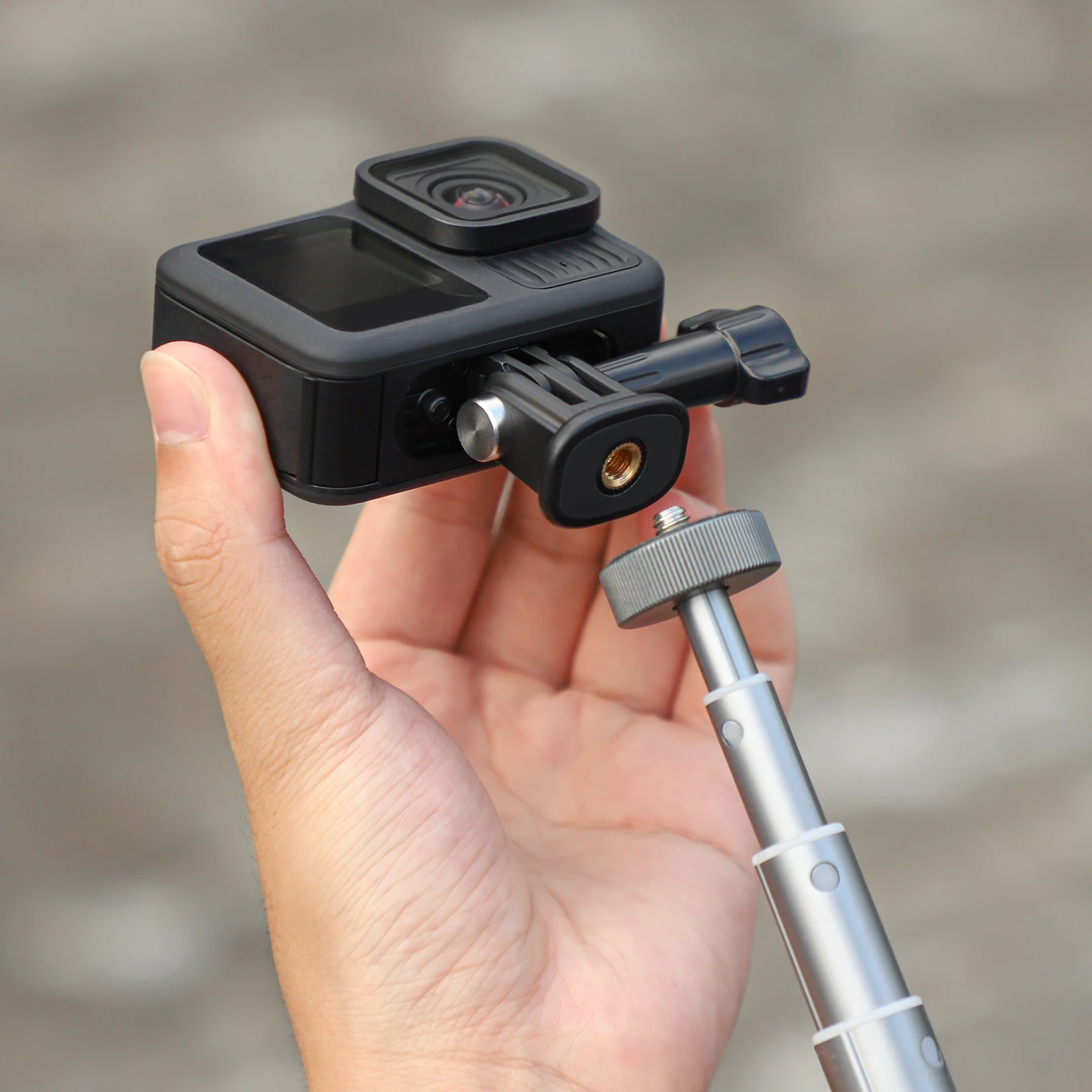 Sunnylife Adapter Mount for DJI OSMO Action 5 Pro/4/3 Pocket 3 Insta360 Ace Pro 2 X4 X3 1/4 Screw Adapter Mount Accessories