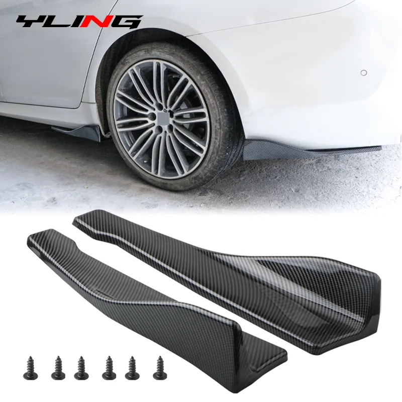 48CM Mặt Váy Cho Xe BMW E90 E46 F20 F30 E39 G20 Phụ Kiện Đa Năng Nối Dài Bảo Vệ Phía Sau Ốp Lưng Xẻ Tà máy Khuếch Tán Tinh Dầu Chia