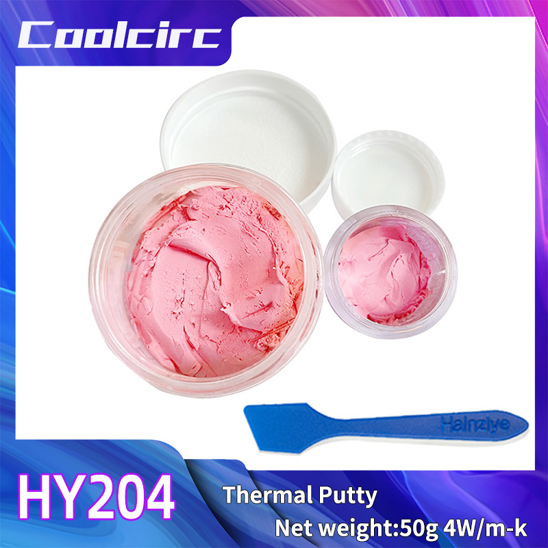 Coolcirc Thermal Putty 4W/m-k Wysokowydajna szpachlówka blokująca ciepło do procesora VGA GPU IC Szybkie chłodzenie