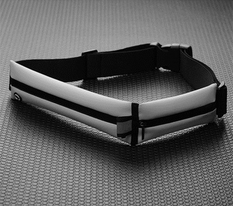 Sportheuptas, hardlooptelefoontas, heren- en damesoutdooruitrusting waterdichte onzichtbare nieuwe mini-heupriem reflecterende tas