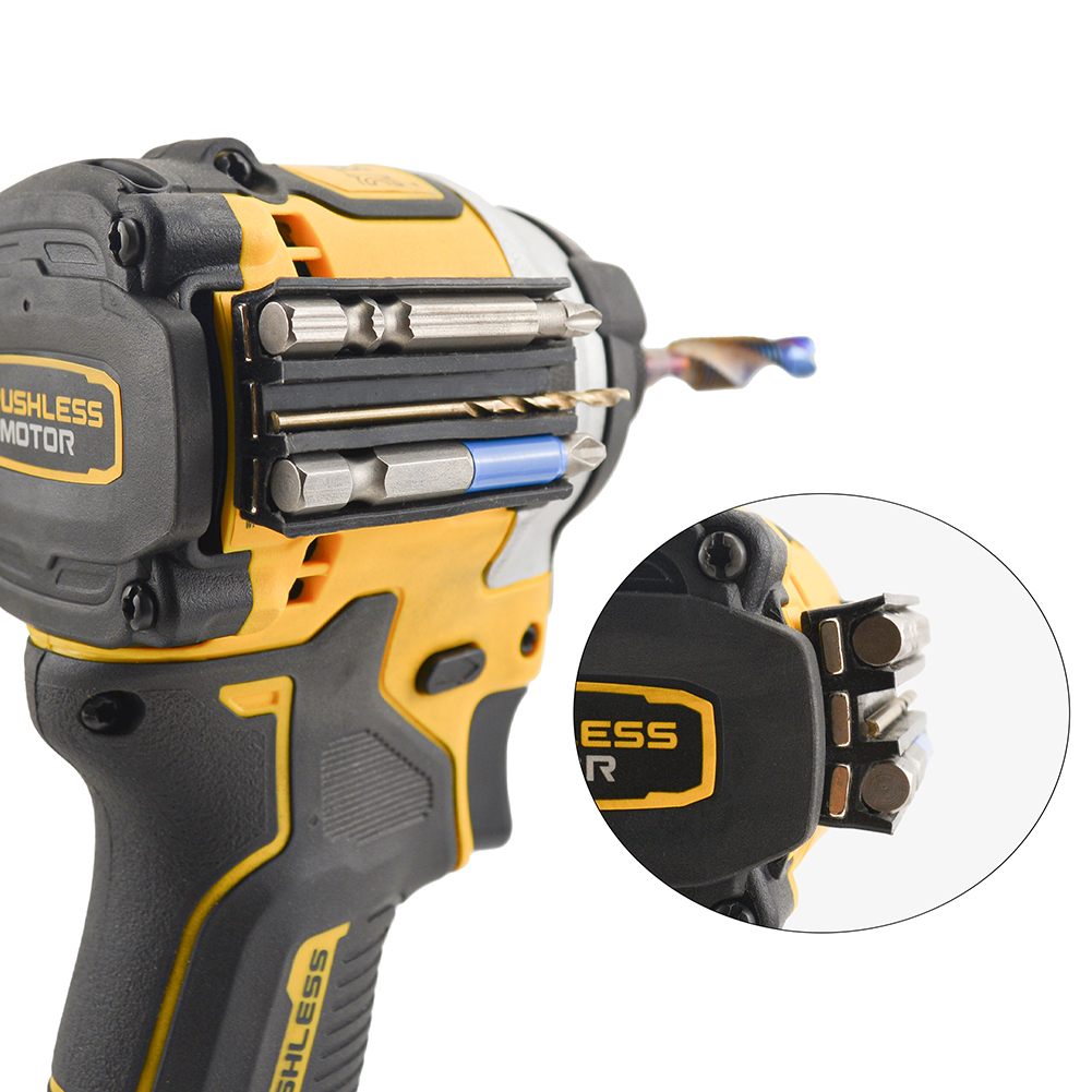 แม่เหล็กชุดหัวผู้ถือแม่เหล็กผู้ถือบิตไขควง Bits สําหรับ Milwaukee สําหรับ Dewalt Impact Drivers Drills