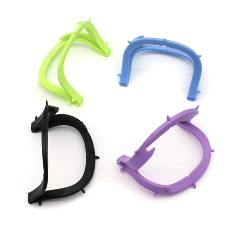 Suporte de barreira de borracha dentária, suporte de boca dobrável, instrumento odontológico resistente a altas temperaturas, 1 peça