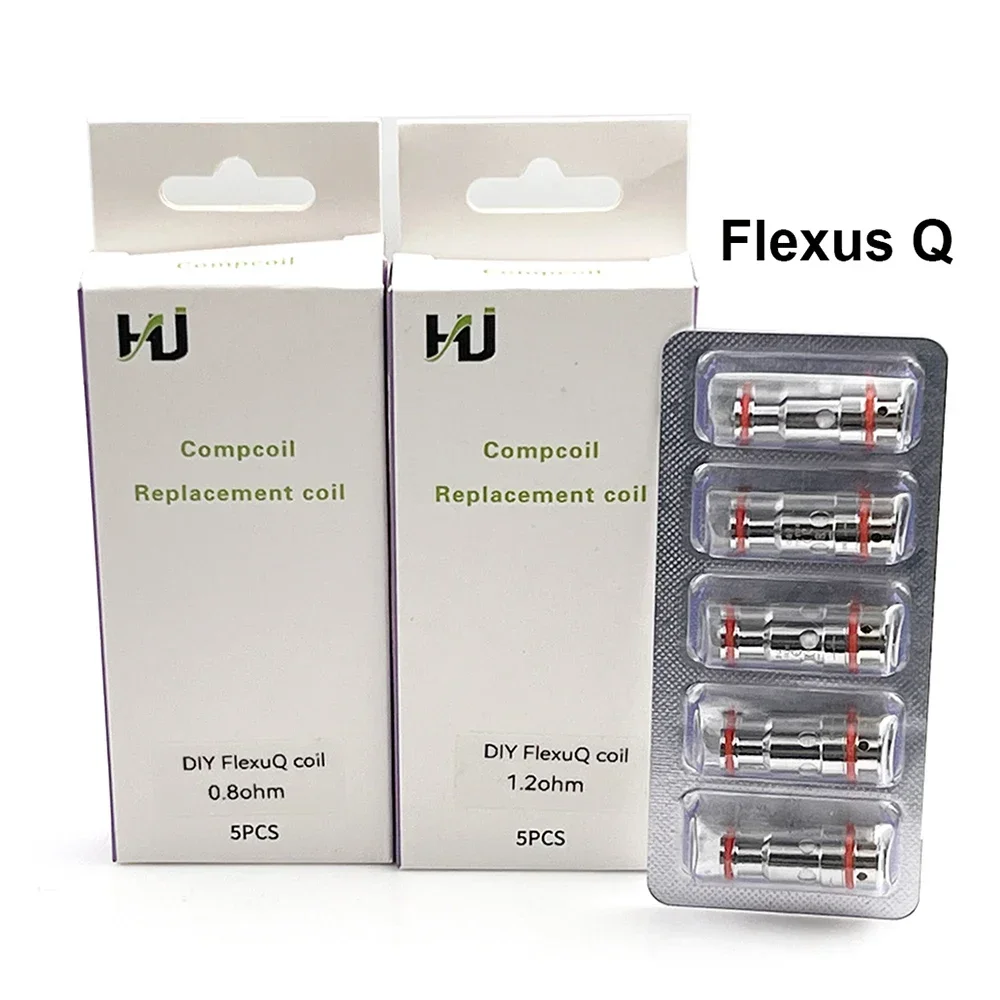 OEM Flexus Q Mesh Coil 0,8/1,0/1,2 Ohm AF Mesh Coils für Flexus Q Flexus Block MTL Patronensystem Kit