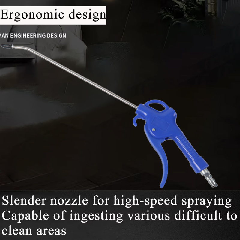 Hogedruk Stof Blazen Pistool Pneumatische Hardware Tool Stofverwijdering Pistool Blazende Lucht Roet Blazen Pistool Luchtpomp Uitgebreide Nozzles