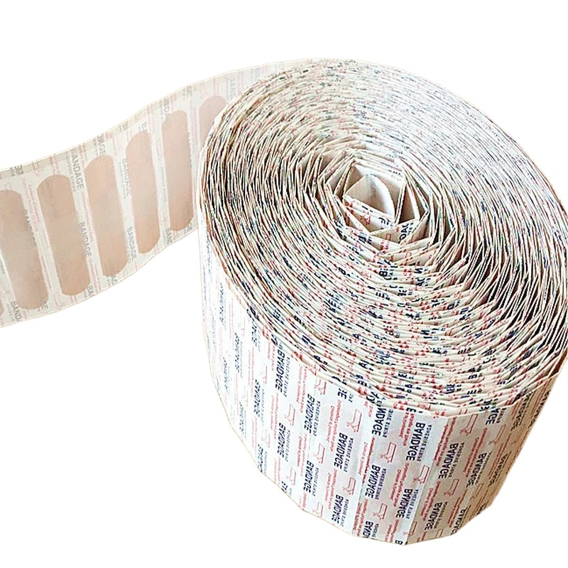 100 Stück/Rolle Pflaster 72 x 19 mm Erste-Hilfe-Streifen Patch für Kinder Erwachsene Haut Wundauflage Gips Patch Klebeverbände