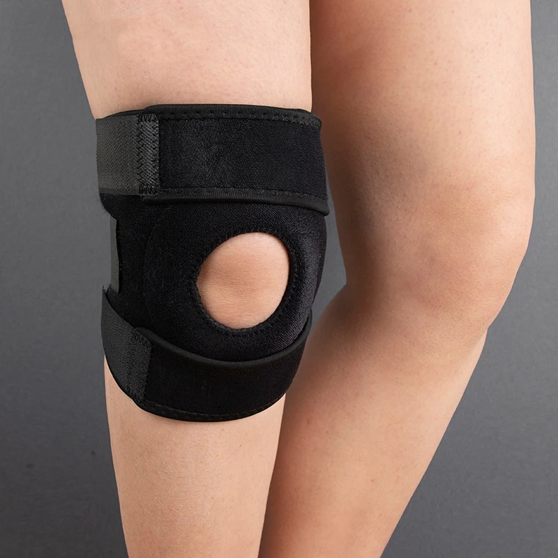 Ginocchiera rotula 1 PC per dolore al ginocchio, manicotto di compressione del ginocchio per dolore e supporto per l'artrite, ginocchiera e ginocchiere da allenamento