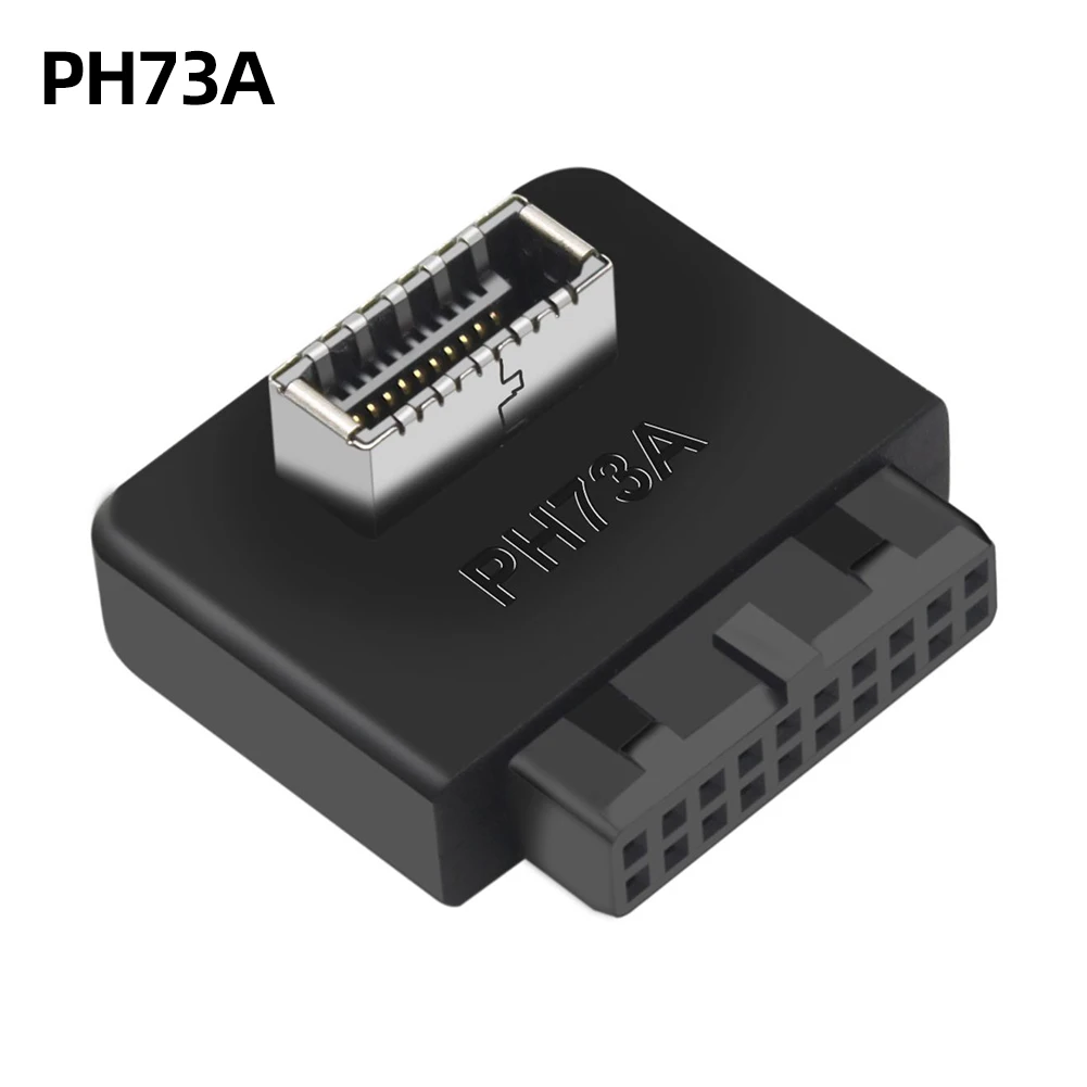 USB3.0 19/20P do TYPE-E Adapter wewnętrzny pionowy Panel przedni Adapter TYPE-C wkładka konwerter portów wtyczki do płyta główna komputera