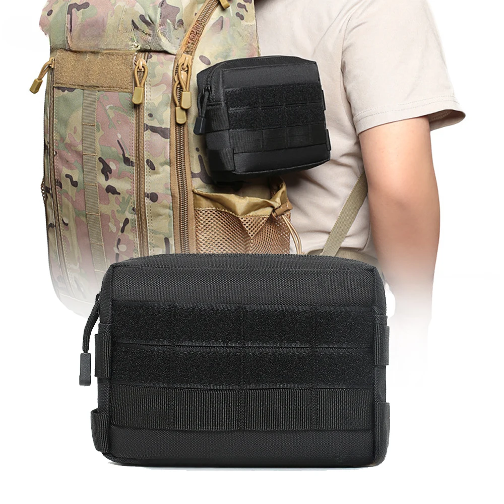 Custodia tattica Kit di archiviazione di attrezzi EDC Sistema Molle per accessori da caccia Custodia multifunzionale per cellulare Esplorazione Escursione