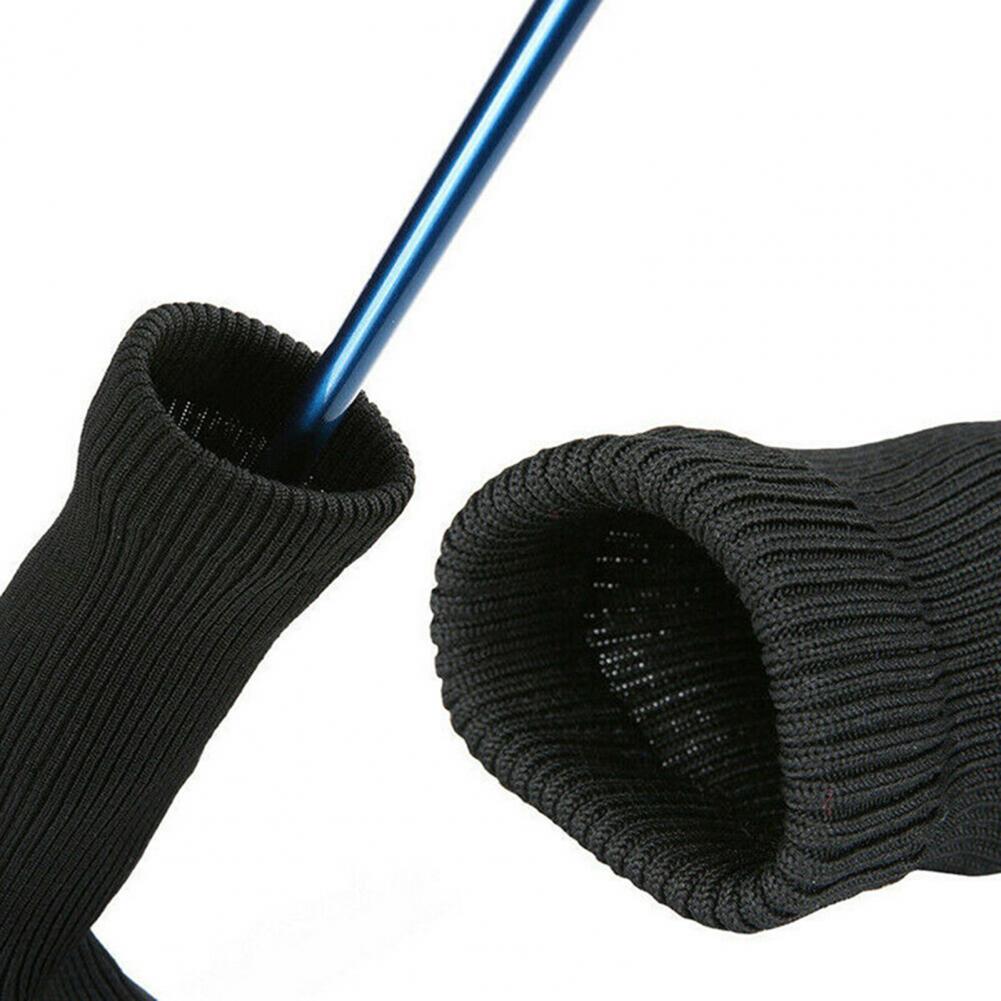Keine 1/3/5 Golf Club Head Covers Woods Driver Weiche Futter Club Lange Golf Eisen Kopf Hülse Keil Abdeckung Golf Zubehör