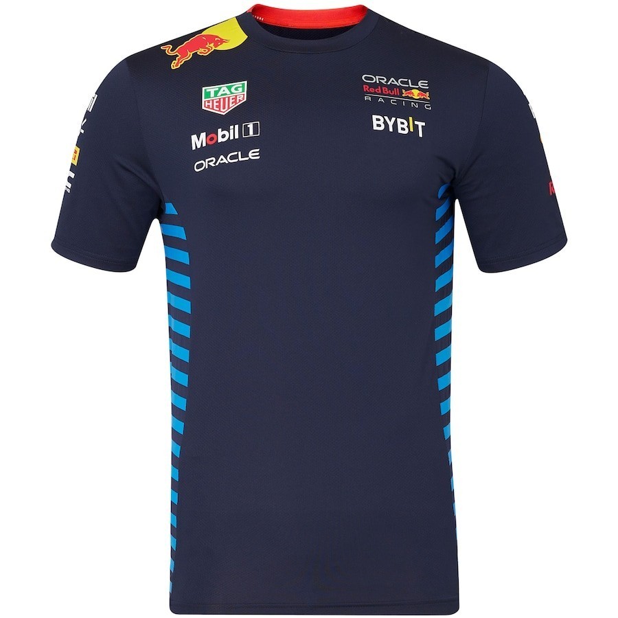 Camiseta de estilo deportivo al aire libre para hombre, camiseta de carreras del equipo de Fórmula 1, camiseta de carreras, manga corta, Vetement Y2k, novedad de 2024