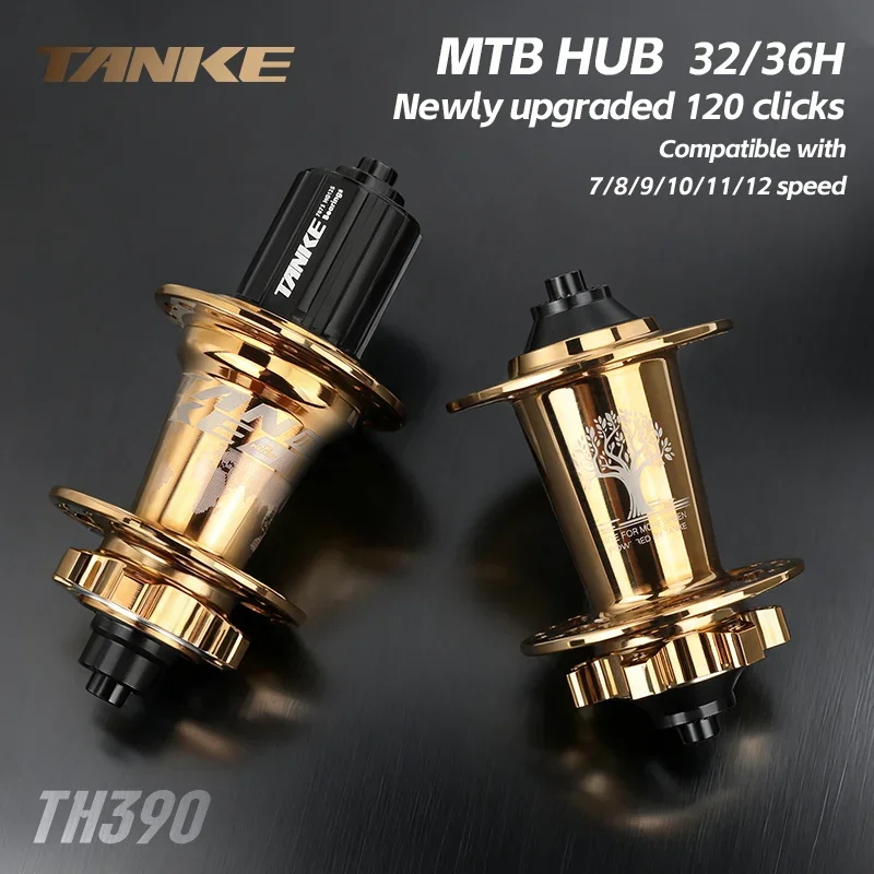 TANKE 120 Click Nabe 6 Lager Mountainbike MTB Nabe Vorne Hinten 32 36 Löcher QR Steckachse Austausch Scheibenbremse Fahrradnaben HG MS