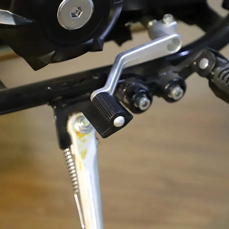 Palanca de cambio de marchas Universal para motocicleta, cubierta de goma para Pedal, clavija de pie antideslizante, accesorios de Gel para Honda Kawasaki Yamaha