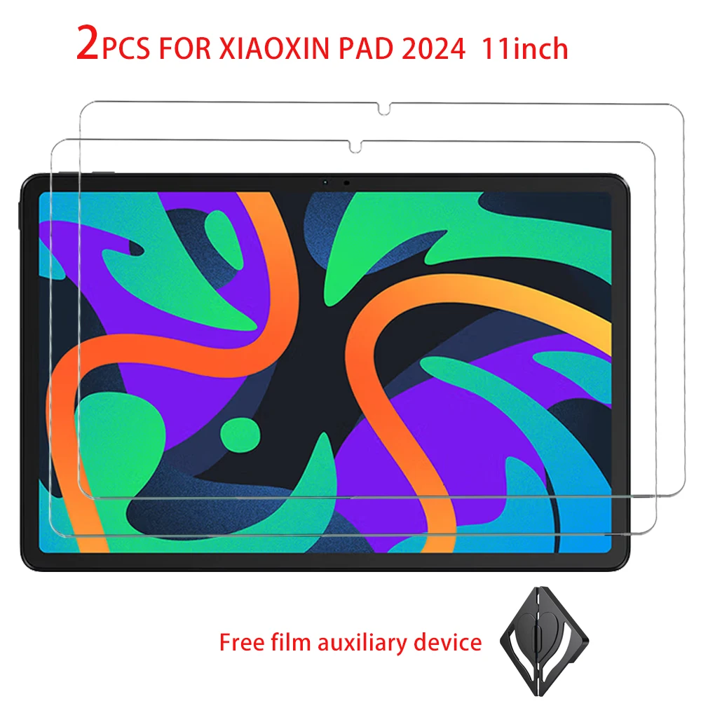 2 STUKS HD Krasbestendig Screen Protector Gehard Glas Voor Lenovo Xiaoxin Pad 2024 11 inch Tablet Beschermende Film Olie-coating