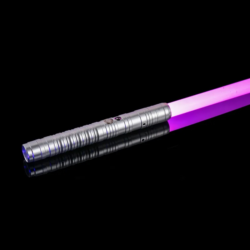 RGB Metal Laser Lightsaber Cosplay Light Saber Sword Sabre De Luz Kpop Lightstick Espada Rave Weapon Toys Flashing