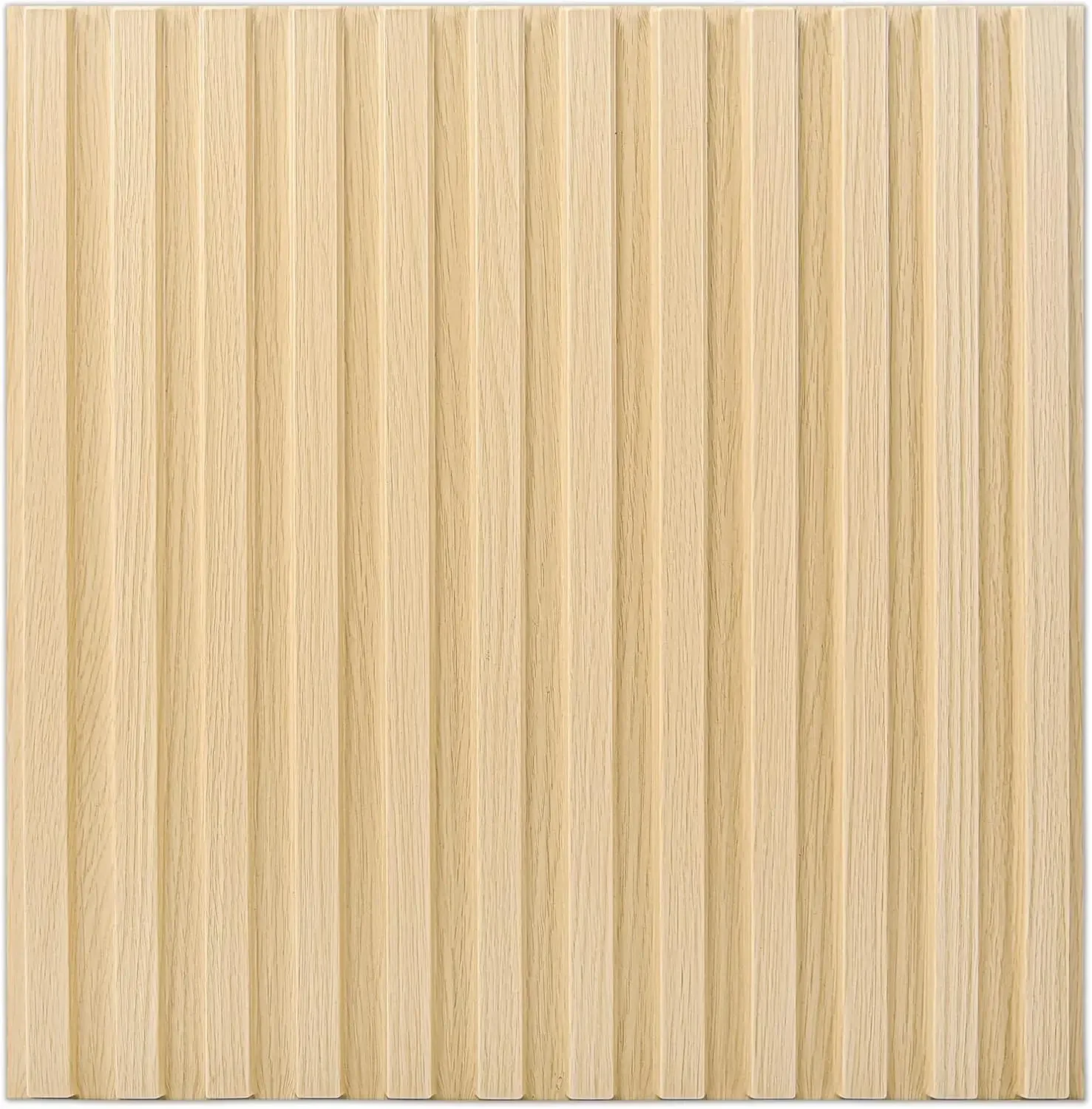 (Envío gratis) pared panel 3D ranurado paneles de plástico PVC 12 piezas oble 50x50cm 3 m2