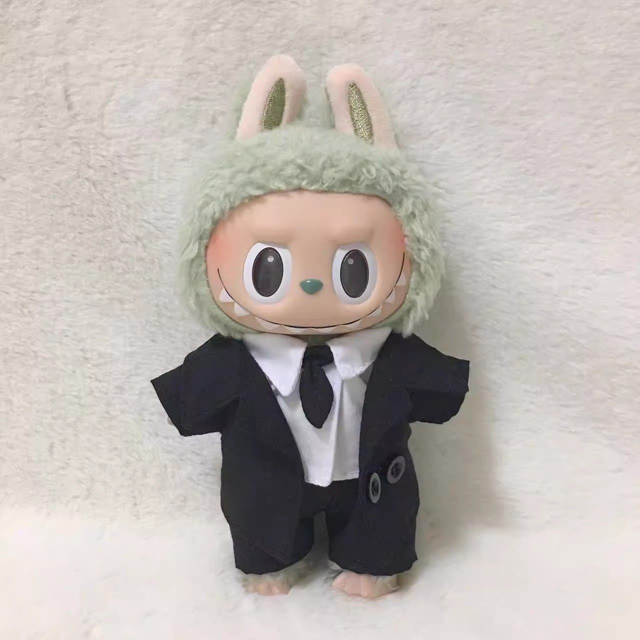 Mini muñeca de algodón hecha a mano, accesorios de ropa, lindo, no incluido, Spot, 17 cm