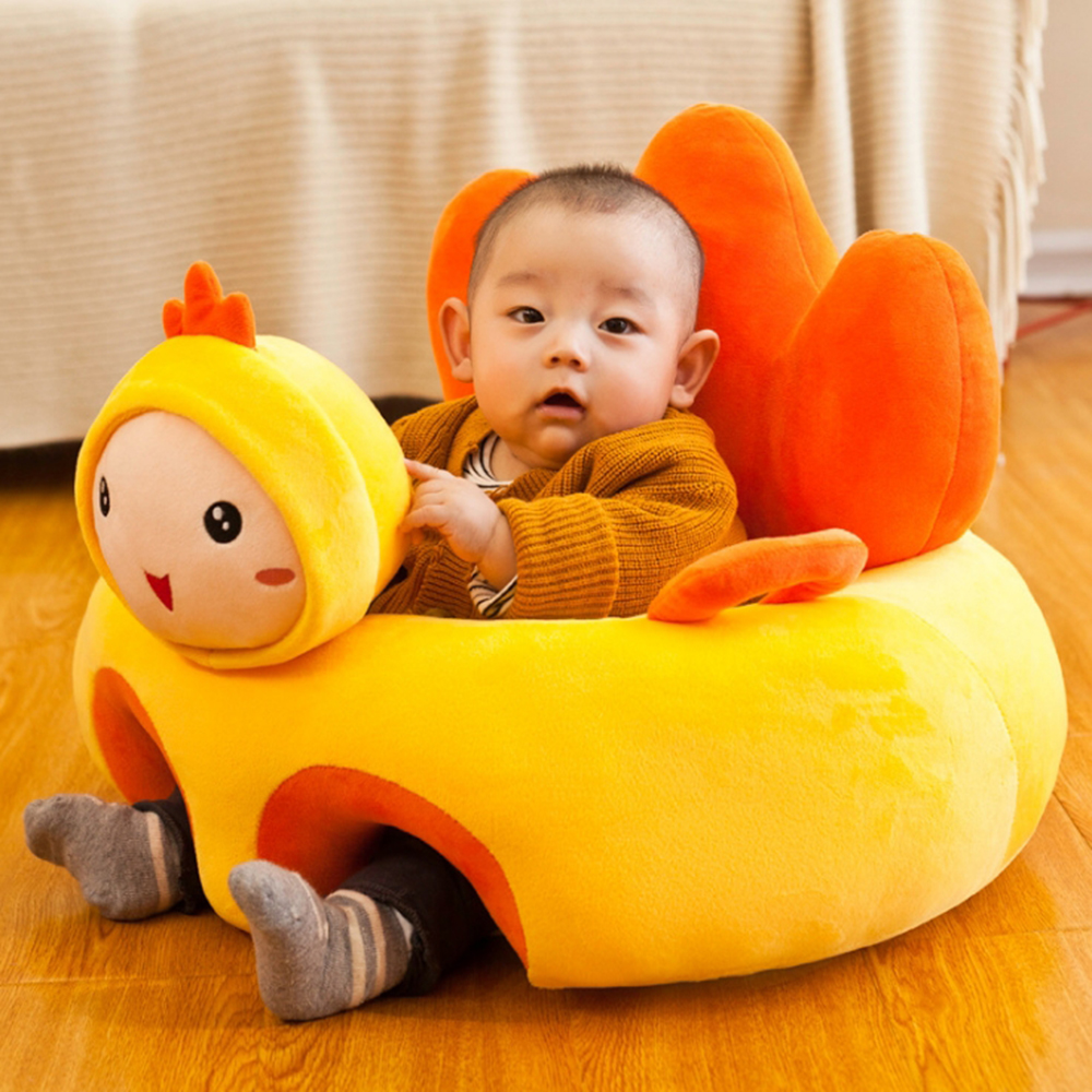 Baby Sofa Unterstützung Sitz Abdeckung Plüsch Stuhl Lernen zu Sitzen Komfortable Kleinkind Nest ohne Füllstoff Cradle Waschbar Anti Herbst Sofa