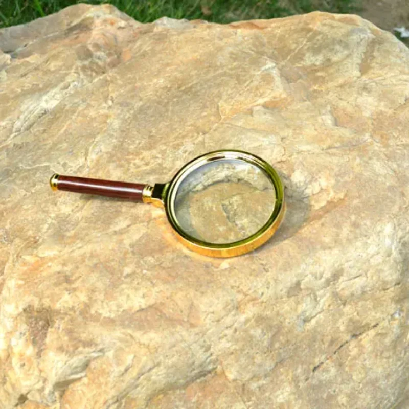 Handheld High-Definition Old Magnifying Glass Handheld Children's Magnifying Glass Reading for The Elderly for People