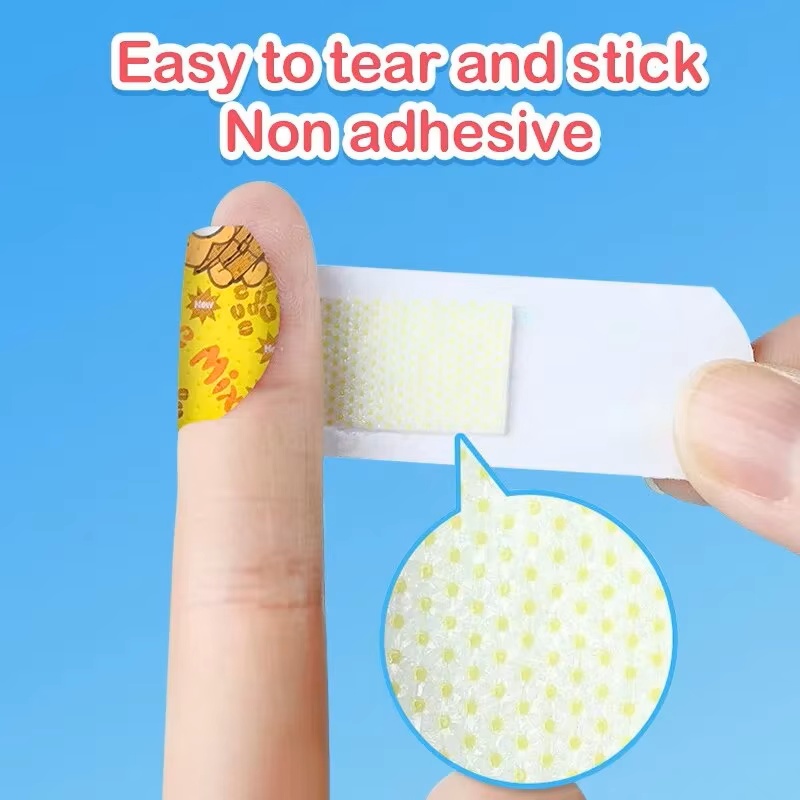 120Pcs การ์ตูนสัตว์รูปแบบ Hemostatic เด็กน่ารัก Band-Aid Self-Adhesive BANDAGE First Aid Emergency Kit แผลพลาสเตอร์แพทช์