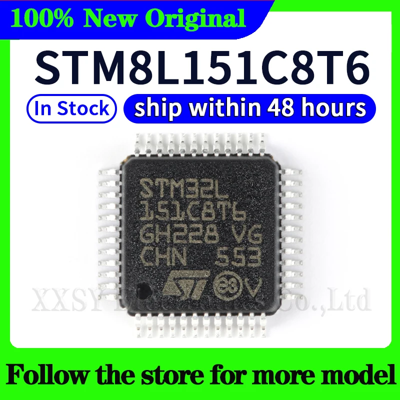 STM8L151C8T6 STM8L151C6T6 STM8L151K6T6 STM8L151K4T6 STM8L151G6U6 STM8L151C8U6 STM8L151R6T6 STM8L151R8T6 In stock 48 hours ship