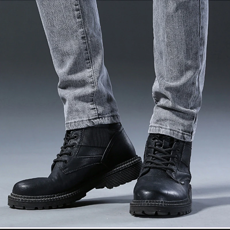 Pantalones vaqueros de nuevo estilo, corte ajustado para hombre, cómodos pantalones de cintura media elásticos de pierna recta de estilo coreano, pantalones vaqueros informales para hombre