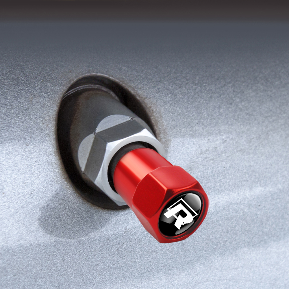 4 шт., колпачки для клапанов шин автомобиля, чехол с логотипом, автостайлинг для Volkwagen VW R-line GTI UPi Golf Passat Jetta Touran CADDY