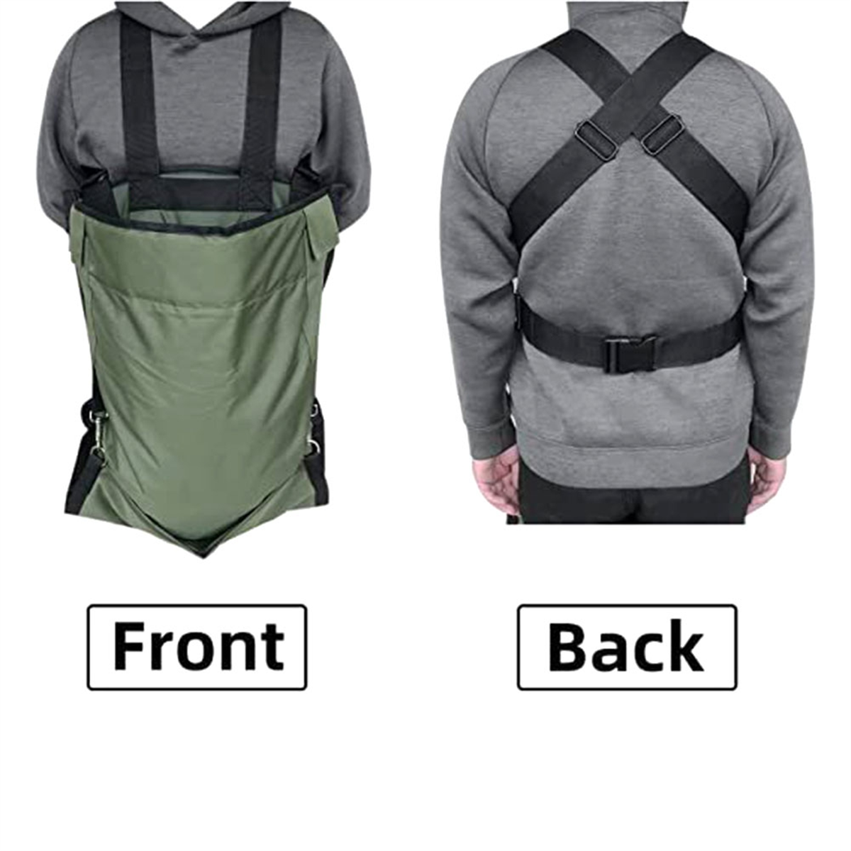 BAAU ถุงเก็บผลไม้ผ้ากันเปื้อนสวนปรับ Harvest ผ้ากันเปื้อนสวนกลางแจ้งฟาร์ม Orchard กระเป๋าเก็บ Foraging กระเป๋า