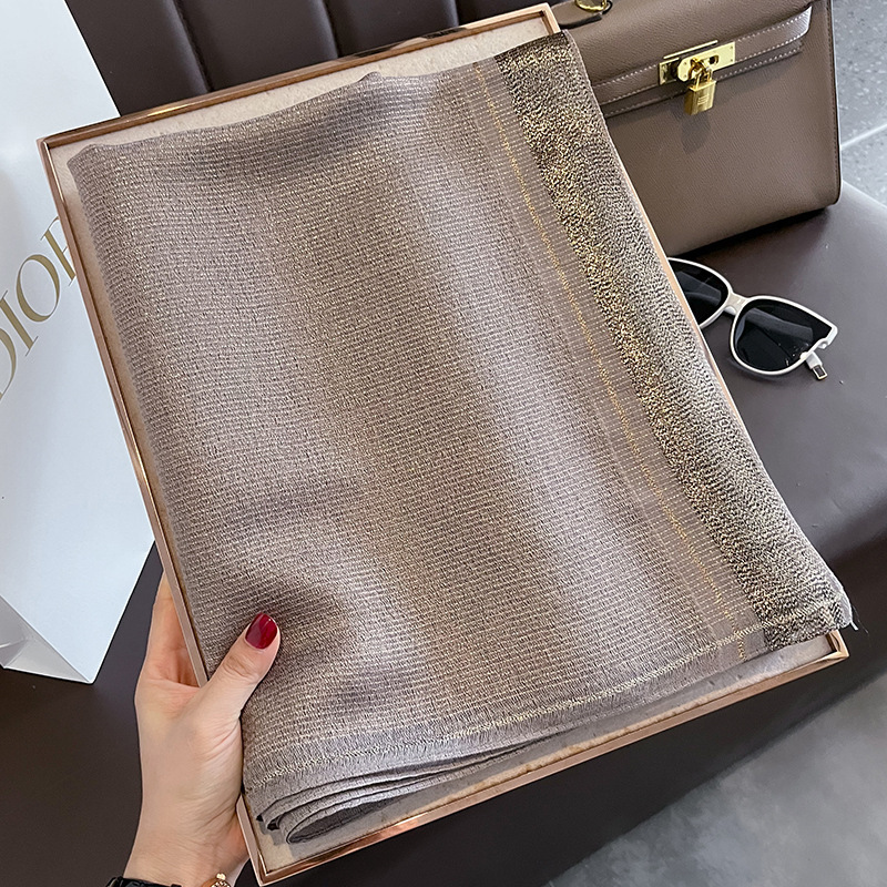 2023 新しい女性スカーフ冬暖かい固体シルクウールショール女性ラップ Bufanda 花パシュミナ高級刺繍警告スカーフ