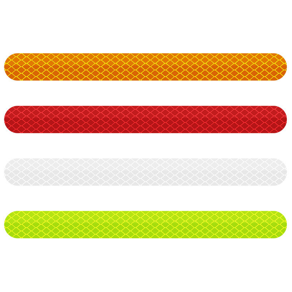 Universal Car Reflective Sticker Tape Waterproof Self Adhesive Conspicuity Safety Caution Reflector Strip Car Mirror Accessories