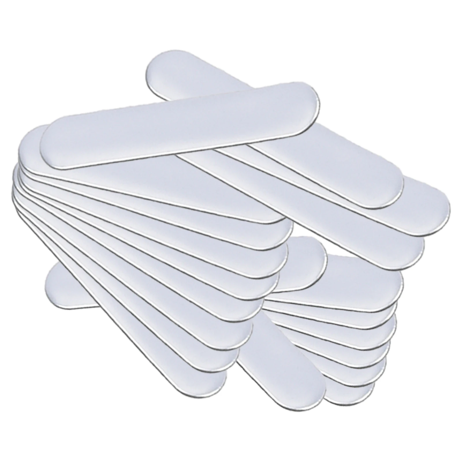 Foglio di piombo da golf ad alta densità da 20 pezzi Barra pesi flessibile particolarmente viscosa Bassa resistenza al vento Ideale per superfici curve