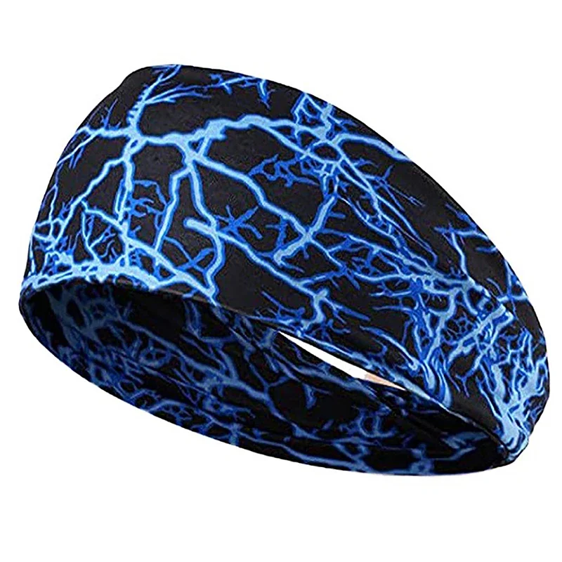 1PC unisex fitness anti sudorazione fascia da corsa fascia sportiva che assorbe i capelli yoga