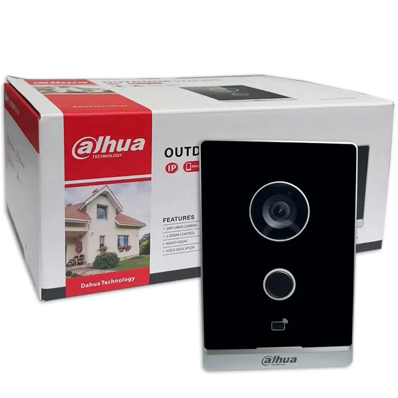 Dahua VTO2211G-P VTO2211G-WP S2 IP Wi-Fi Вилла Дверная станция Видеодомофоны Беспроводной сетевой дверной звонок Двусторонний аудиодомофон