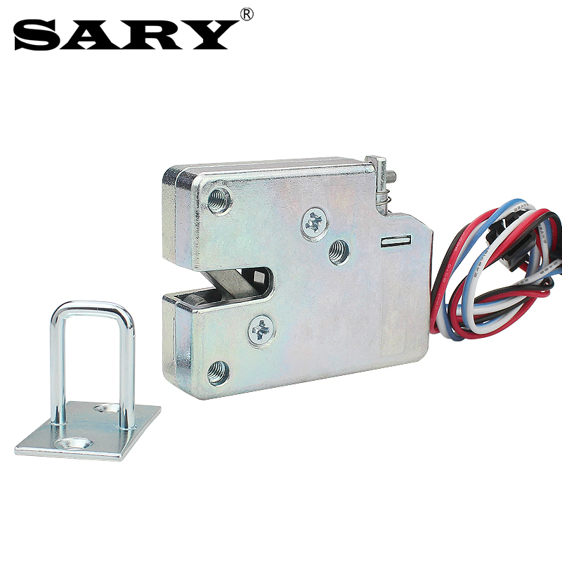 DC small electric control cabinet door lock cabinet lock 5v 12v 24v locker electronic lock with feedback signal