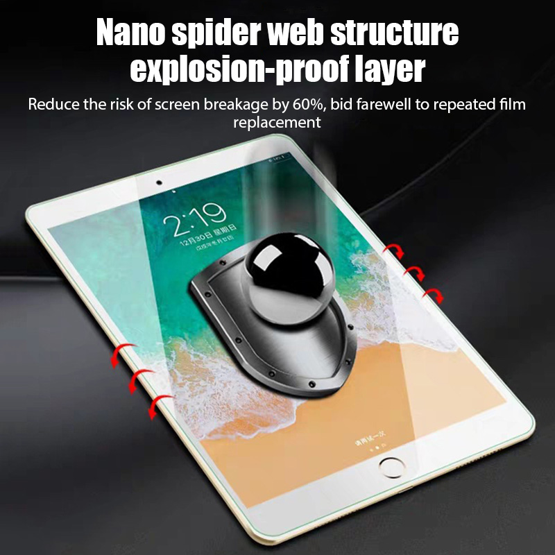 1PCS gehärtetes Glas Displayschutzfolie für Apple IPad Pro 11 9,7 10,2 10,9 Air 4 5 Mini 6 5. 6th 7th 8th 9th 10th Generation Film