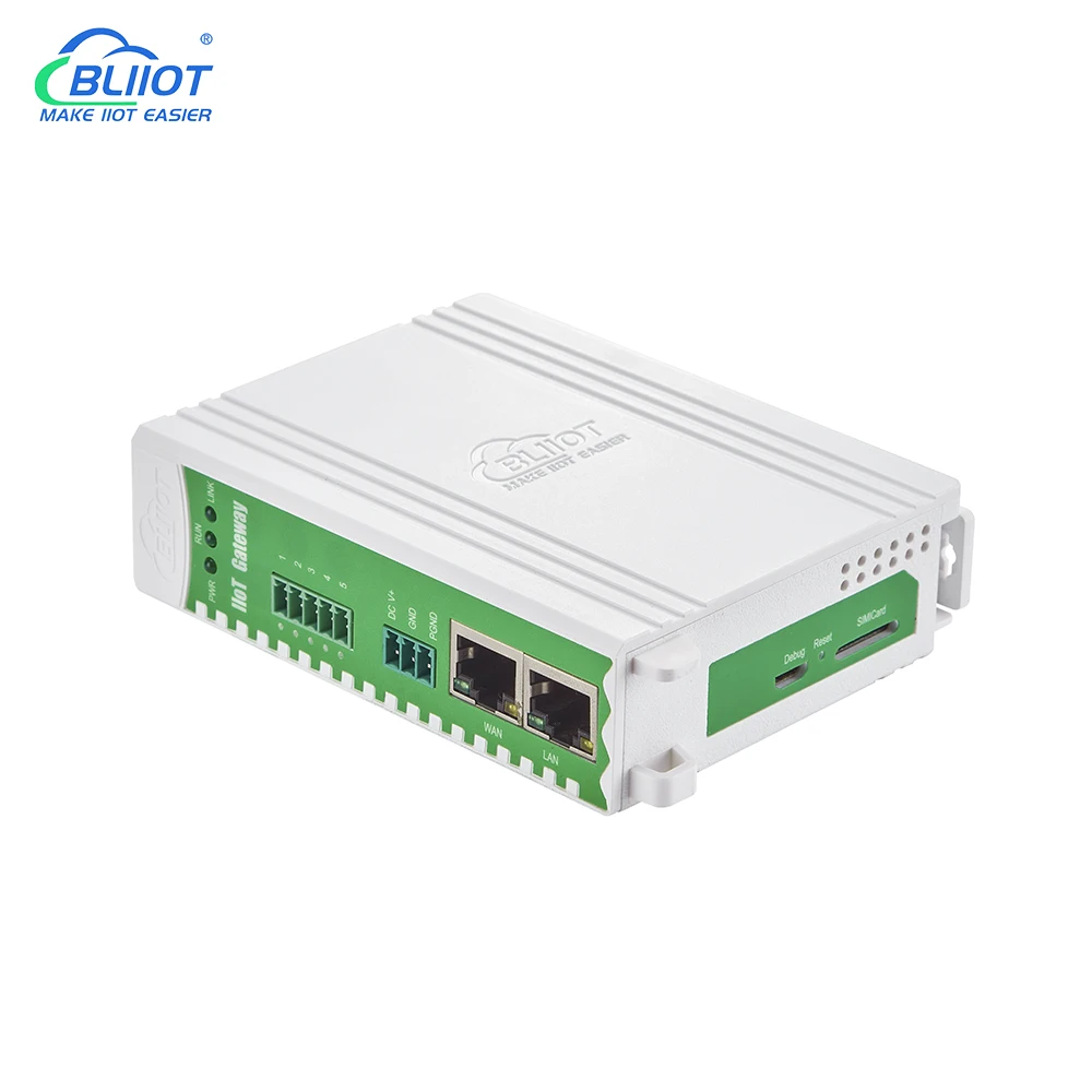 protocolos industriais gateway de conversão inteligente plc modbus RTU TCP para MQTT OPC UA ThingsBoard 4G OpenVPN configuração remota