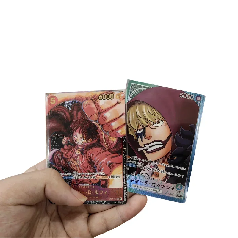 Bandai Original One Piece การ์ดญี่ปุ่น OP06 Zoro & Sanji Trading Booster Box OP05 Luffy การ์ดหายาก OP01-04 การ์ดสะสมของขวัญ