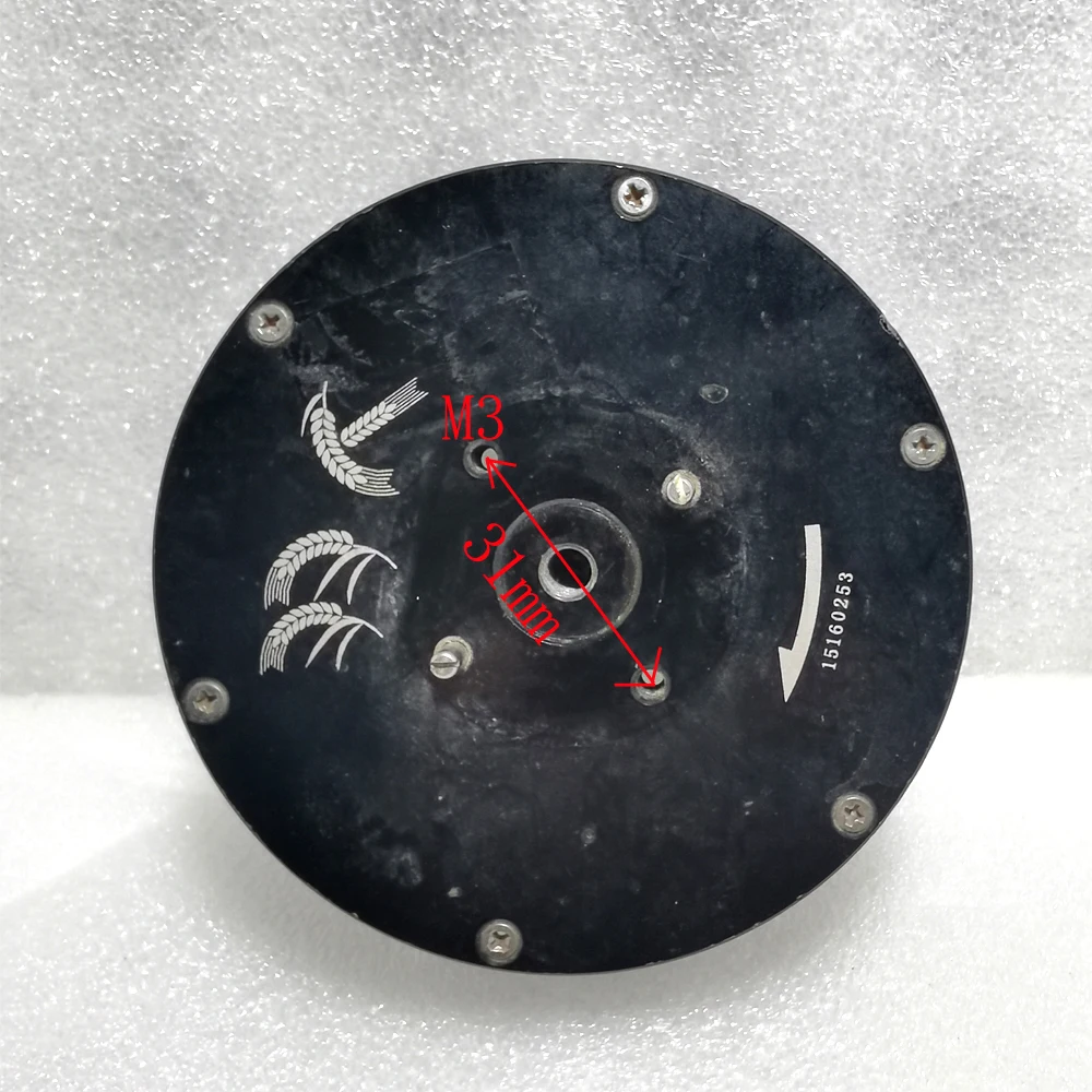 Motor sem escova multirotor 9240 (8318) de segunda mão atualizado com rolamento maior para vida útil estendida