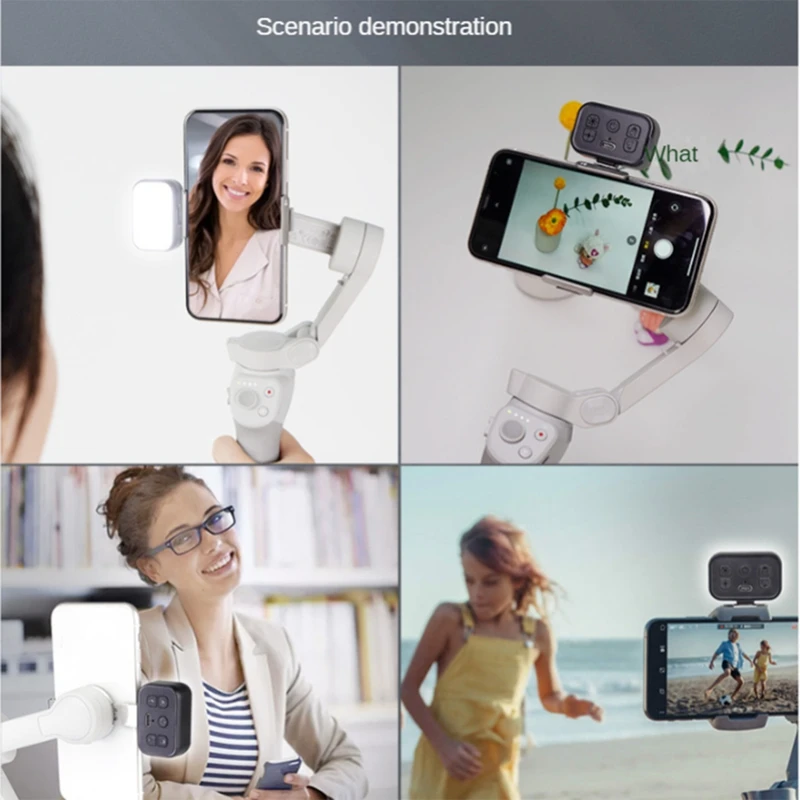 1 Set ABS For DJI Feiyu Handheld Stabilizer Fill Light Mini Multi-Function Beauty Light Outside Shooting Live Light