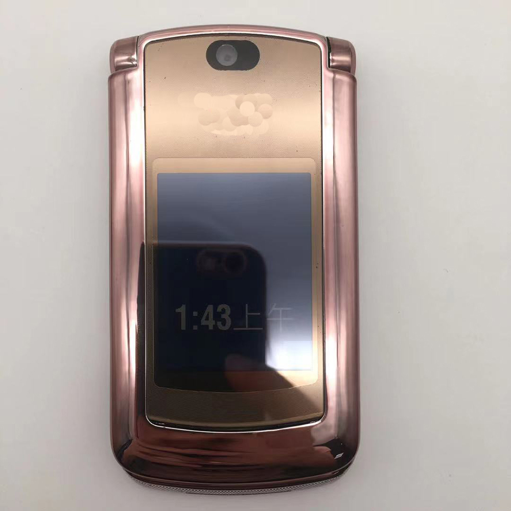 Motorola RAZR2 V9 Refurbished Original Unlocked 2.2" 240x320 pixels Mobile Phone 2MP 144p 950mAh Cheap Cell Phone Free shipping