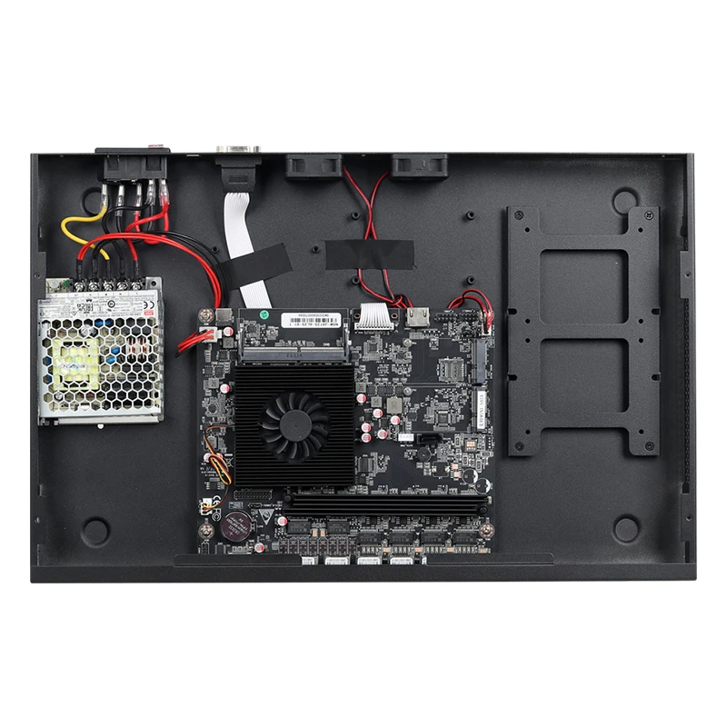 1U Rack Firewall Appliance Intel Core i5-6200U 6300U 8250U 6x Intel 82574L/82583V/i226V Gigabit Ethernet Маршрутизатор Windows Linux OS