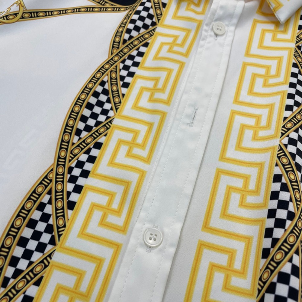 2023 New Autumn Fashion Youth Popular Digital Printing Men's Long Sleeved Lining