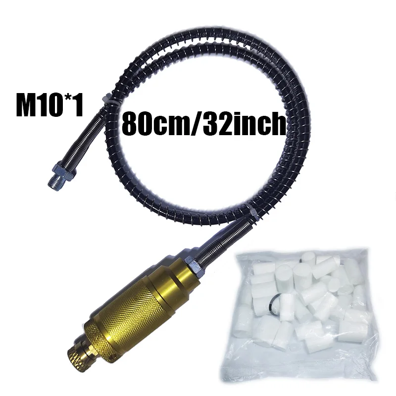 Accessori per il filtraggio dell'aria ad alta pressione M10 * 1 del separatore dell'olio dell'acqua del filtro della pompa manuale