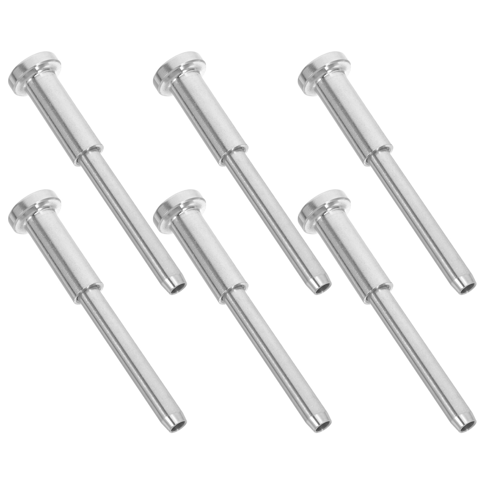 6Pcs Stainless Steel Cable Railing Kit Invisible Receiver Stud End Fittings Balcony Deck Stair Threaded Tensioner Hardware