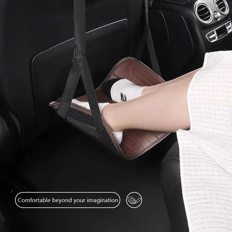 Siège arrière de voiture pour enfants, siège arrière de voiture, support de pied NucleoSeat, repose-pieds pour enfants, tapis de maintien de pied longue distance, assistance touristique